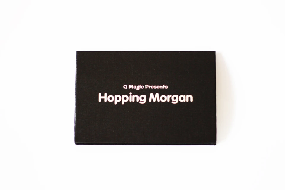 new Hopping Morgan with Expanded Shell Coins& English Penny Magic tricks magic props mentalism magic close up street magic