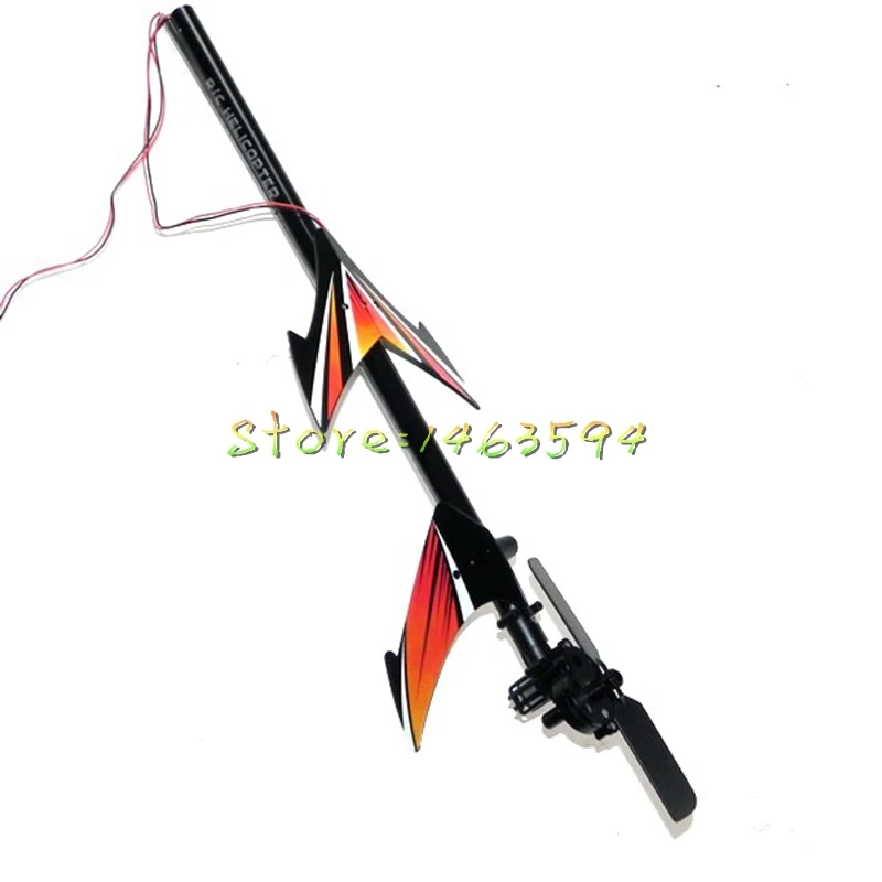 Free shipping JXD 350 350V Total tail set JXD350 350V RC Helicopter Spare Parts Tail pipe unit