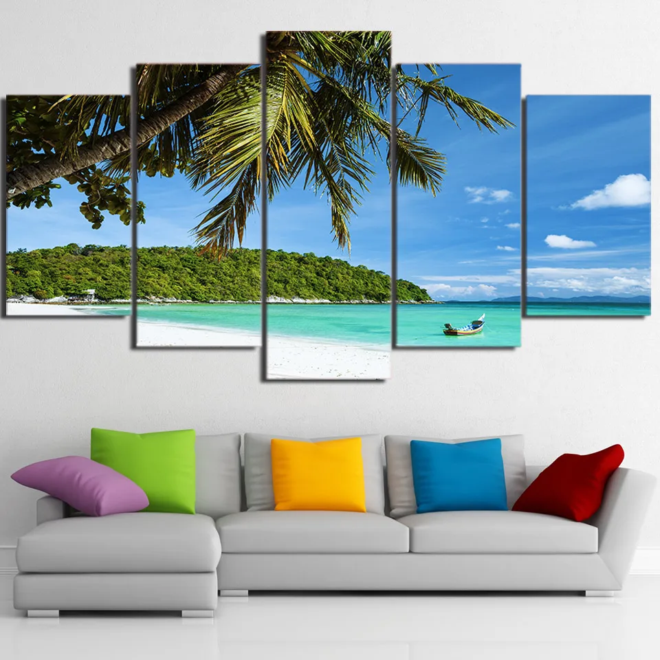 Wall Artwork Canvas Painting Home Decor Hallway 5 Set