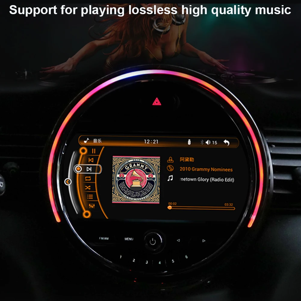 Perfect Car radio Android multimedia player For BMW Mini Cooper 2007~2016 Car touch screen GPS Navigation Support Carplay Bluetooth 5