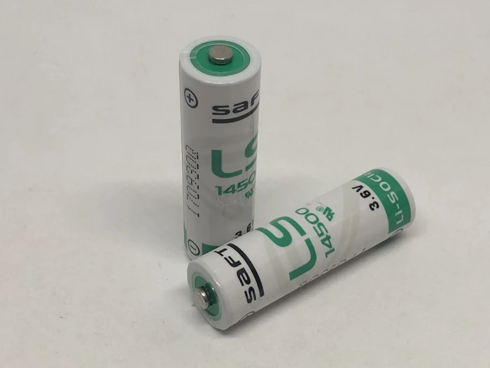 

2PCS/LOT Brand New Version SAFT LS14500 AA 3.6v lithium battery Batteries Made in France Free Shipping