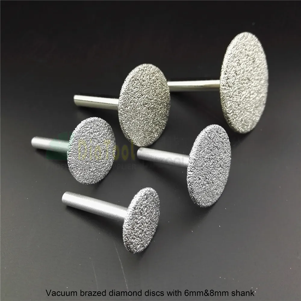 1pc Dia 50mm Vacuum brazed diamond saw blade with 8mm shank 2" Mini diamond disc
