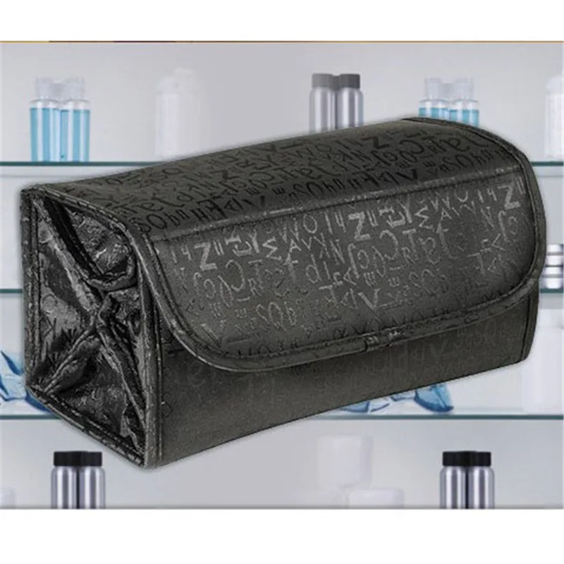Women Make up Bag Hanging Toiletry Bag Cosmetic Carry On Case Folding Makeup Organizer Cosmetics Bags Brush Storage Box A