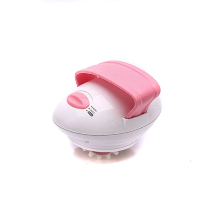 YICHANG удобный вибратор расслабляющий массажный ролик Бесшумная потеря веса тела Электрический массажер для разминания для красоты и здоровья - Цвет: Pink
