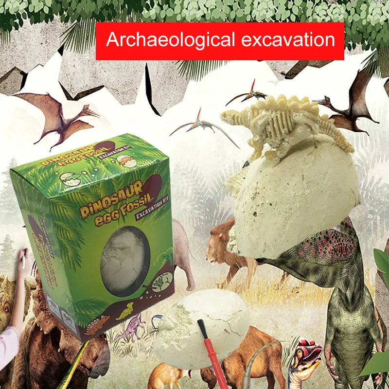 

Creative education Archaeological toys for kids dinosaur fossils Explore Dinosaur bone children DIY Fossil Model Toys