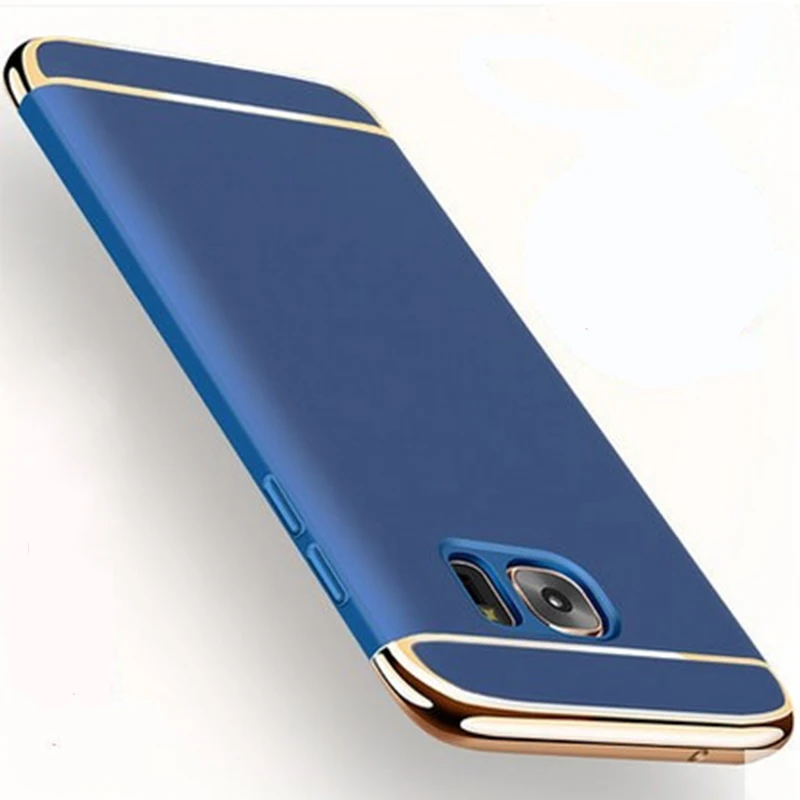 POMER для samsung S8 Plus S7 edge чехол S6 на заднюю панель жесткий galaxy s7 capa funda роскошный