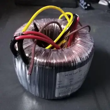

100W dual 24v+ single 12v pure copper wire foot power ring transformer