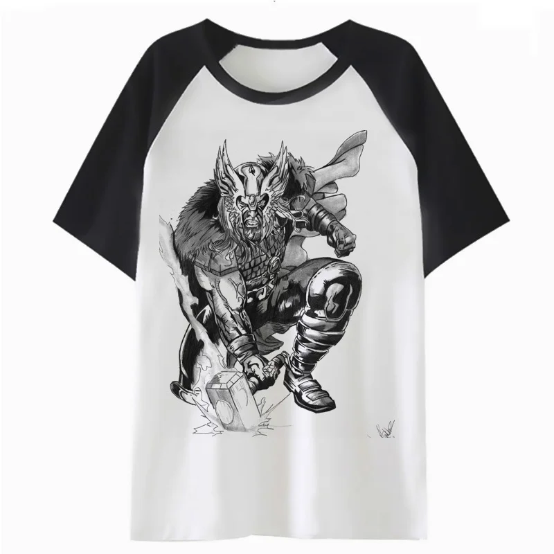 

Vikings t shirt cartoon tee tops clothing harajuku female femme t-shirt tshirt kawaii graphic women K3079