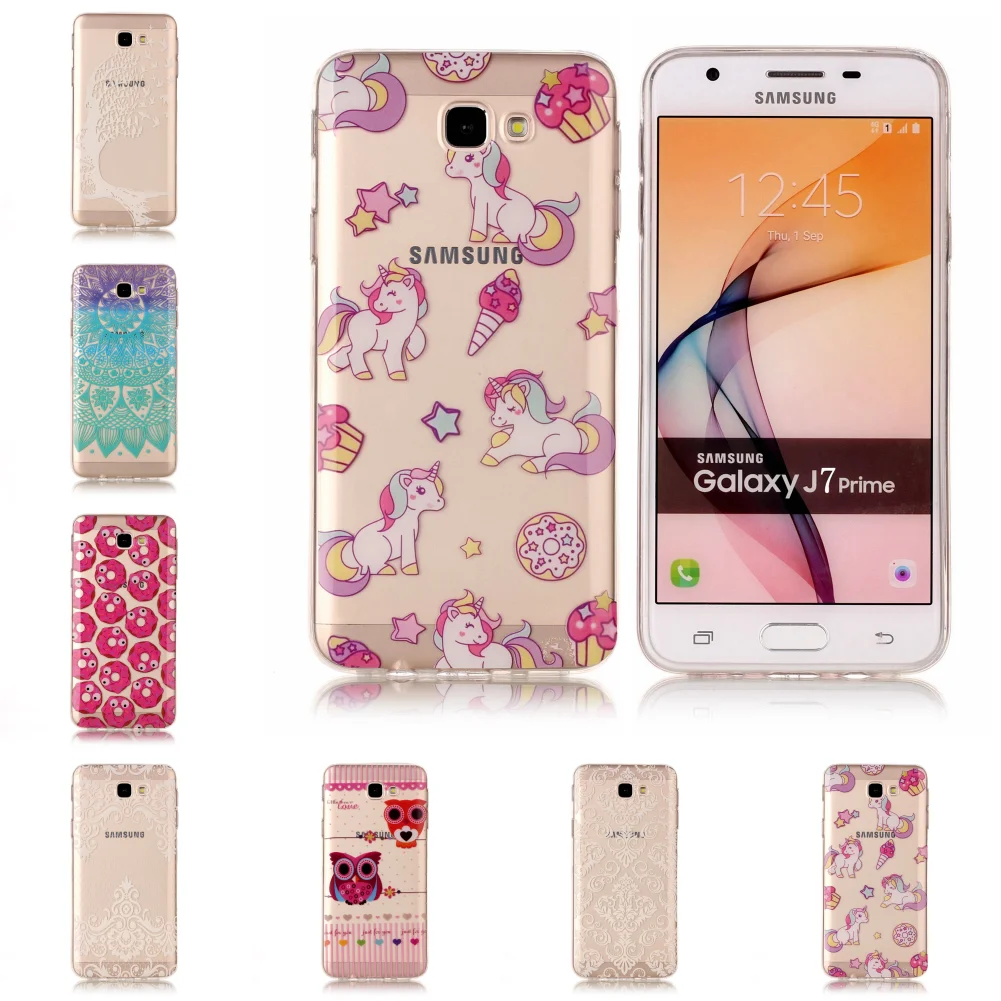 For Samsu Sansung Galaxy J7 Prime New Pretty Best Soft Transparent TPU Thin Silicone Ultra |