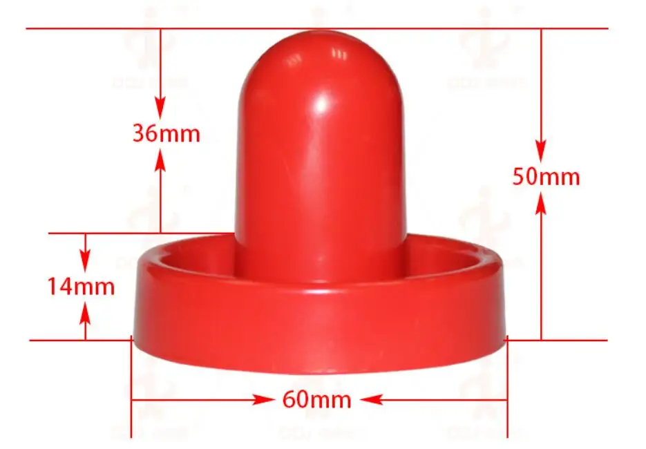60 мм Крытый стол ледяной хоккейный шар толкатель Air хоккейные аксессуары
