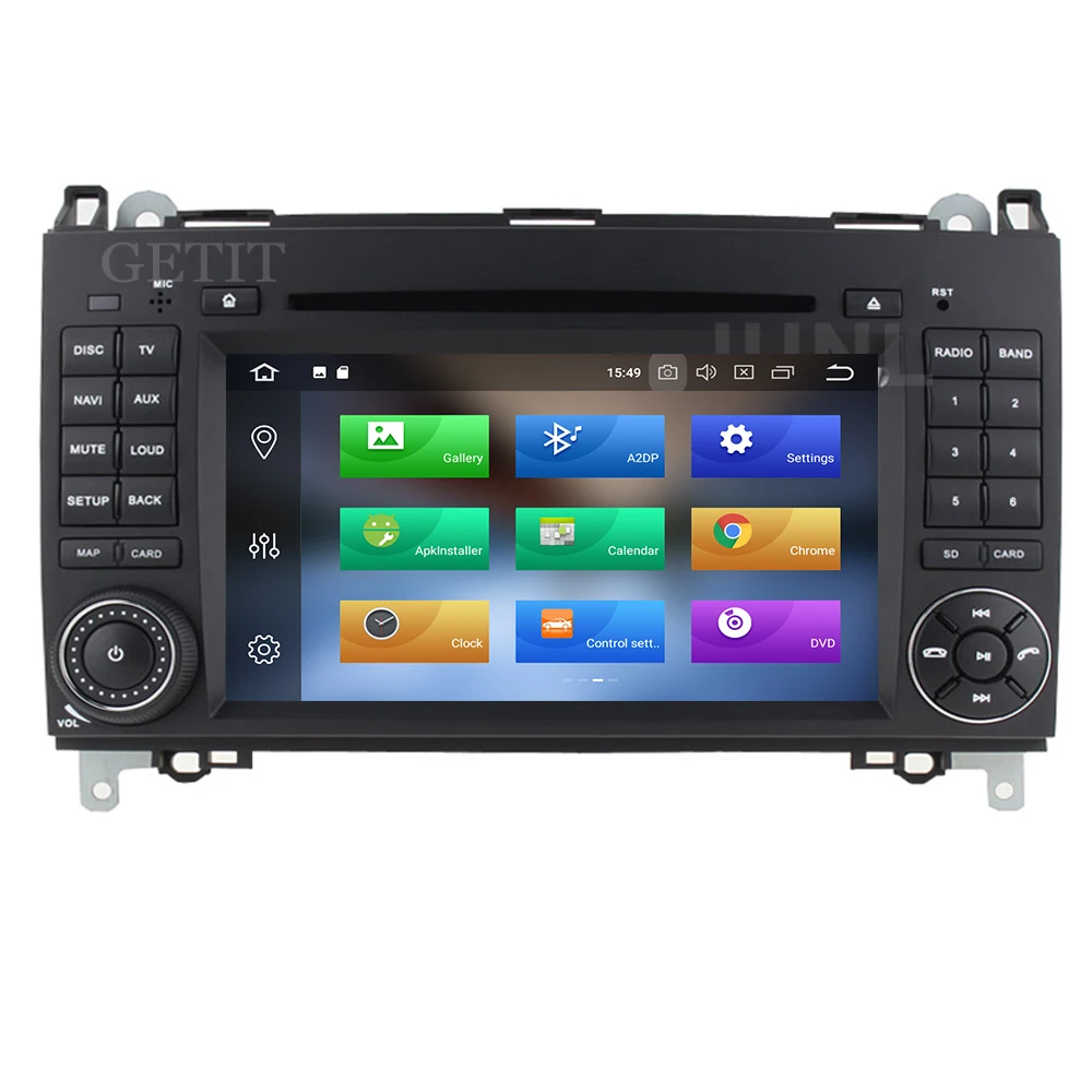 Excellent octa core Android 9.0 Car DVD Player Radio GPS for Mercedes/Benz Vito Viano Sprinter W209 W169 W169 B200 VW Crafter 2