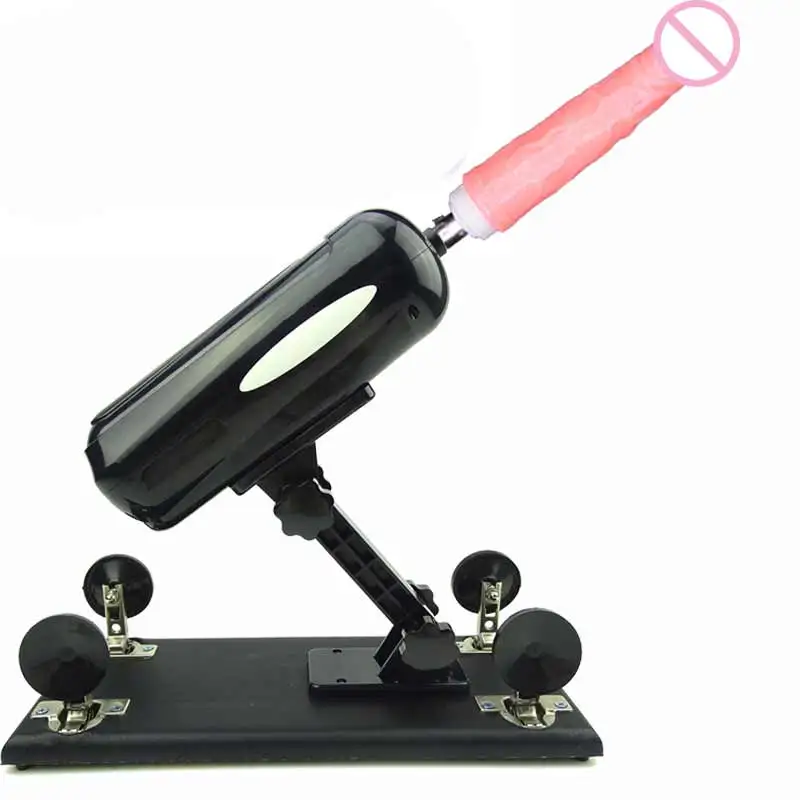 New Sex Machine Vibrator Female Masturbation Pumping Gun with 1 Dildos Attachments Automatic Sex Machines for Women Sex Products New Sex Machine Vibrator Female Masturbation Pumping Gun with 1 Dildos Attachments Automatic Sex Machines for Women Sex Products