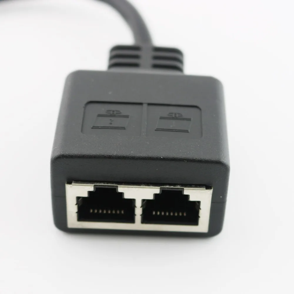 1 шт. сетевой Разветвитель RJ45 на 2 гнезда 20 см| |