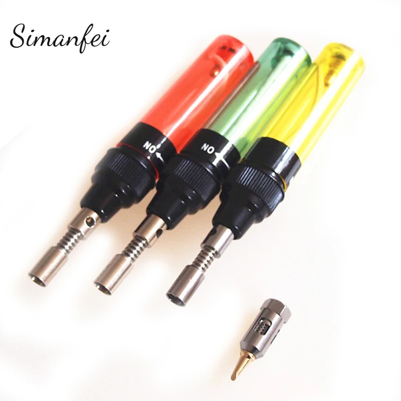 

Pen Shaped Electric Gas Soldering Iron Gun Blow Torch Cordless Solder Iron Welding Solder DIY Tool