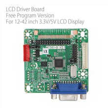 Программа Verison MT516-B General LVDS lcd драйвер платы VGA для 12-42 дюймового ЖК-монитора панель прыгающая крышка DC 5 В в 3,3 В/5 В