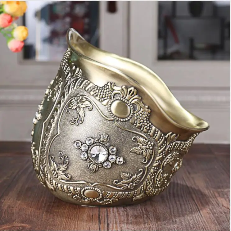 Creative M/L Desktop Metal Trash Bins Waste Bin Table Storage For Peel LJT034 | Дом и сад