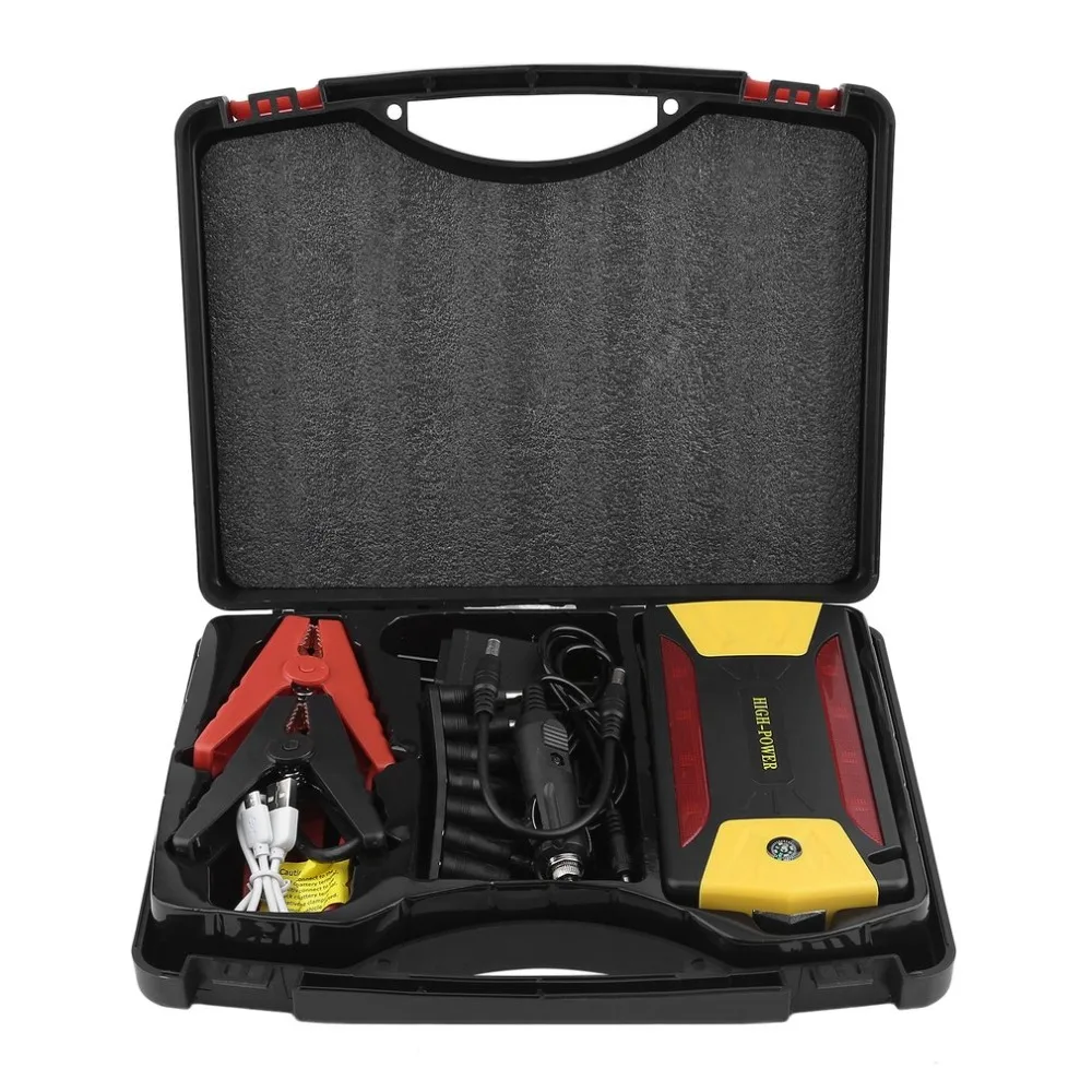 

Jump Starter Battery 4 USB LCD Display Car Starting Device Portable Emergency Battery Charger 82800mA Car Jumper Booster