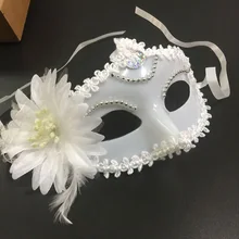 Новая Сексуальная Женская маскарадная пластиковая Цветочная маска для фестиваля вечеринки выпускного вечера Mardi Gras