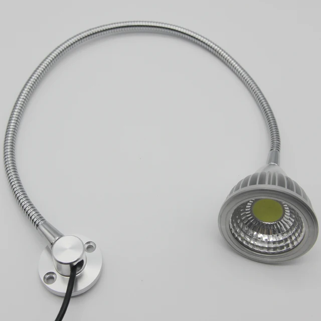 110V220V/12V/24V 5W Cob Led Gooseneck Over The Bed Led Light Wall
