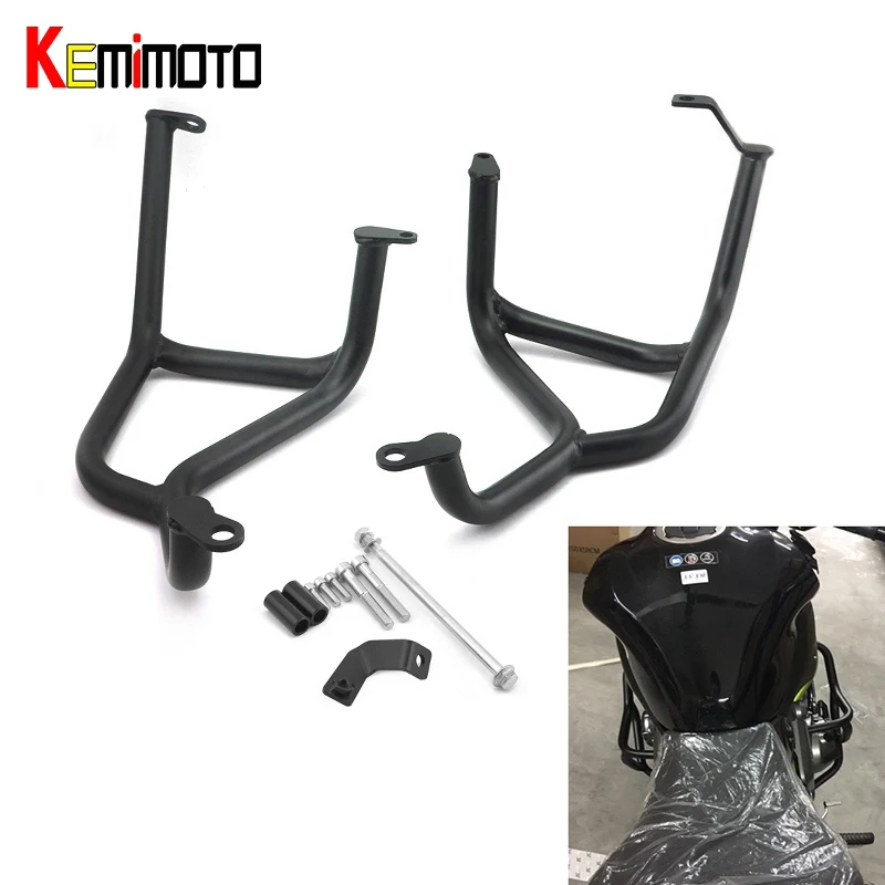 

KEMiMOTO Z900 2017 Z 900 Crash Bar For Kawasaki Z900 2017 Motorcycle Accessories Z900 2017 Engine Guard Frame Protection Moto