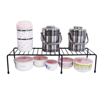 

Kitchen Storage Shelf Desktop Storage Expandable Storage Rack Cabinet Countertop Organizer Space Saver Bathroom Accessories