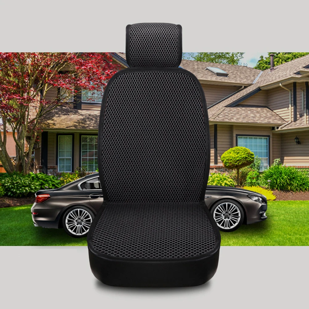 Воздухопроницаемая подушка для автомобильного сиденья, 3D сетчатый чехол для автомобильного сиденья, подходит для большинства автомобилей, грузовиков, автомобильные защитные сиденья, автомобильные аксессуары
