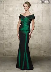 Vestidos феста vestido лонго бесплатная доставка халат де mariage 2015 Новый стиль бисером крышка рукав длинный мать невесты платья
