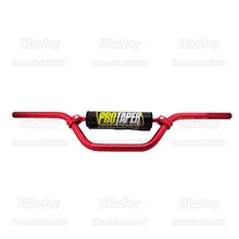 7/" алюминий 6061 рукоятка из сплава SE Средний Красный W коврик для барной стойки для SSR SDG яма Байк ATV Quad Багги Go Kart Мотоцикл мопед