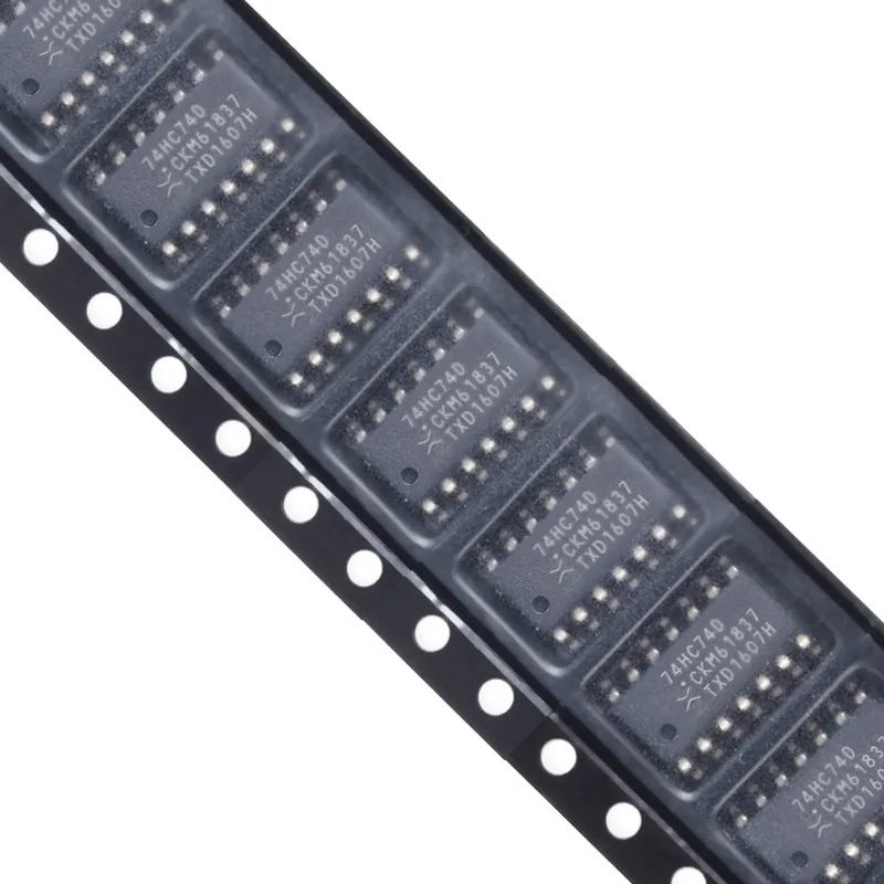 

50pcs/lot 74HC74D,653 SOIC-14 74HC74 SMD Logic IC 74 Series New and Original