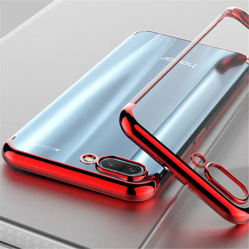 Позолоченный Мягкий силиконовый чехол из ТПУ для Huawei V9 V10 Mate 8 9 10 портативный