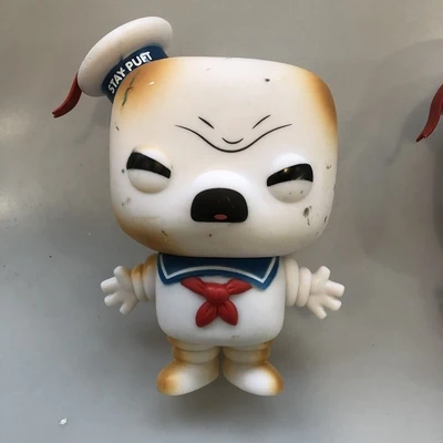 6 ''Funko pop Secondhand Stay Puft Зефир Охотники за привидениями Виниловая фигурка Коллекционная модель свободная игрушка без коробки - Цвет: Белый