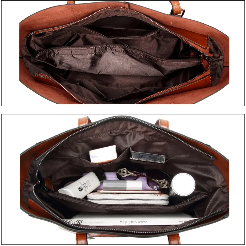 SEVEN SKIN Women Messenger Bags Large Size Female Casual Tote Bag Solid Leather Handbag Shoulder Bag Famous Brand Bolsa Feminina