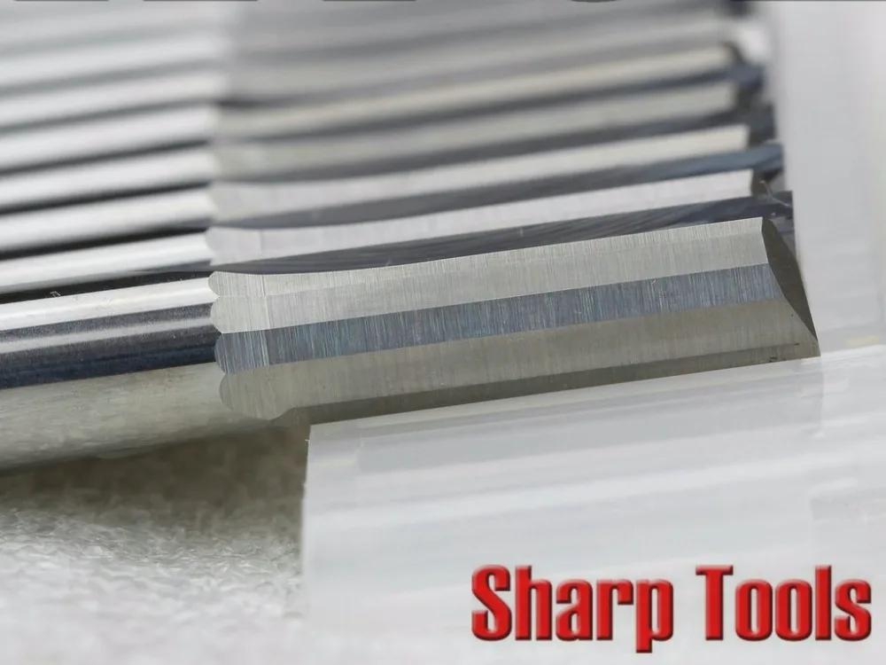 

10pc 4*22MM Two Flutes Straight Router Bits for Wood MDF CNC Endmill Set Tungsten Carbide Milling Tools Slot Engraving Cutters