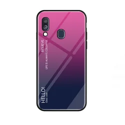 Luxurious Gradient Tempered Glass Protective Back Cover (Style 05)