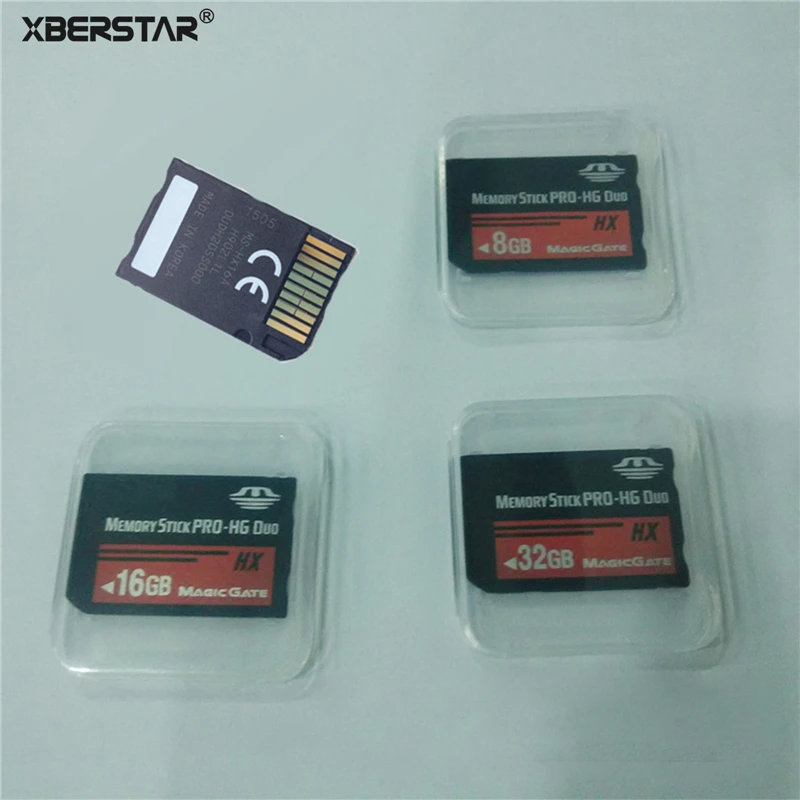 Карта памяти XBERSTAR 8 ГБ 16 32 для Sony PSP карта всех моделей MS Pro Duo|card card|card 32gbcard 16gb |