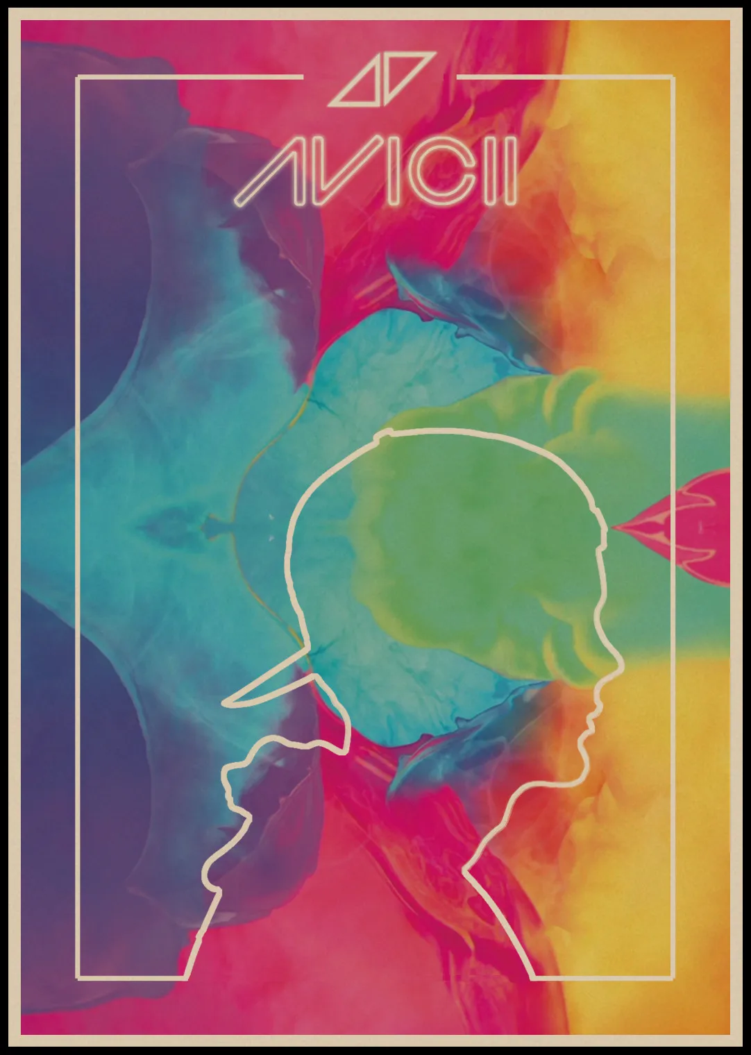 Affiche De Dessin En Film Kraft Autocollant Mural Pour Decoration De Maison Dj Avicii Musique Electronique 1001 Aliexpress Affiche De Dessin En Film Kraft Autocollant Mural Pour Decoration De Maison Dj Avicii Musique Electronique 1001 Aliexpress