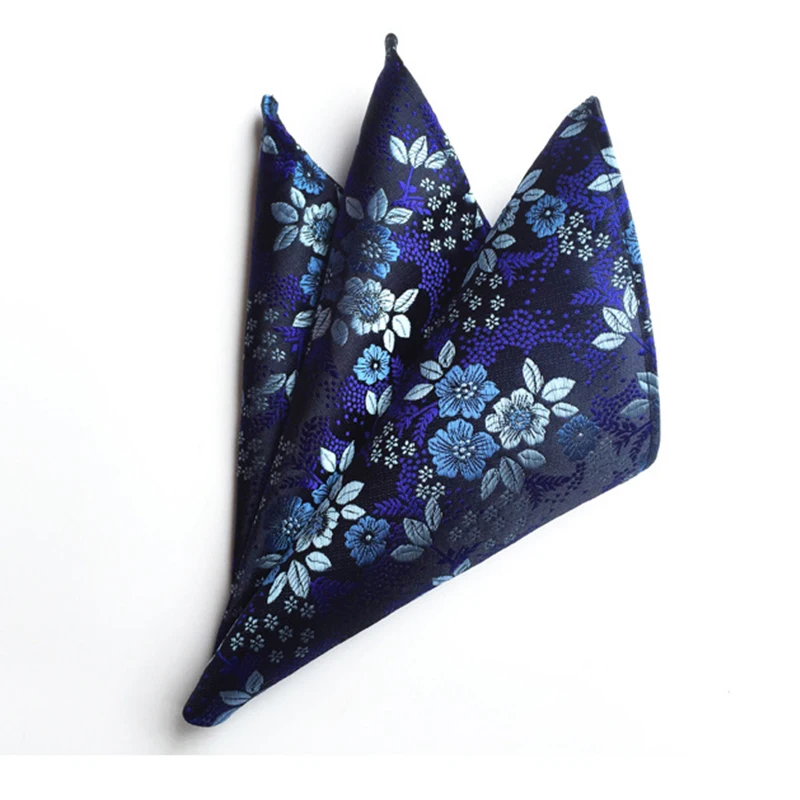 Fashion Floral Handkerchiefs Chest For Men Popular Polyester Men's