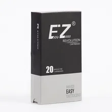 EZ Revolução Bugpin Agulhas Cartucho #08 (0.25mm) forro rodada Agulhas de Tatuagem 7.0mm Super Apertado L-Taper 20 pçs/caixa