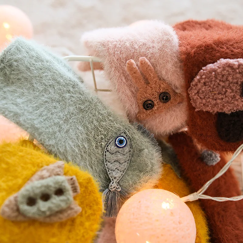 Joyo Roy/1 пара/лот, новые зимние Бархатные детские носки кораллового цвета носки для малышей с рисунком куклы теплые носки для малышей SO004