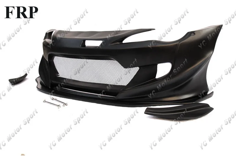 2012-2017 GT86 FT86 ZN6 FRS BRZ Greddy X Pandem Ver.3 Aero Style Front Bumper FRP (3)