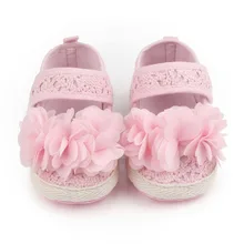 New Design font b Baby b font Shoes Cotton Fretwork Shallow Flower Non slip font b
