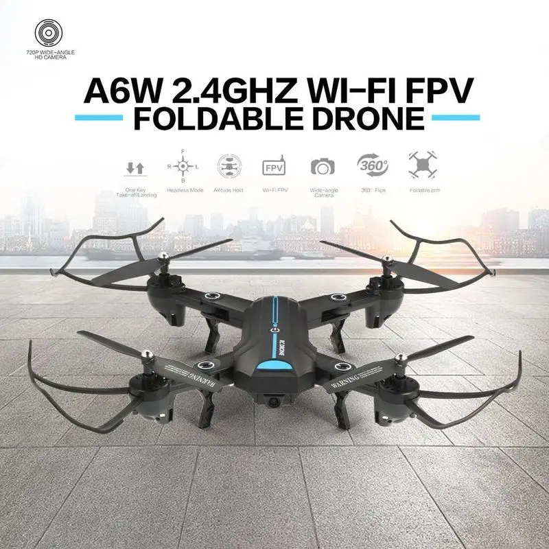Drone WIFI FPV with Wide Angle HD 200W 30W Camera High Hold Mode Foldable Arm RC Quadcopter RTF RC Helicopter Toys