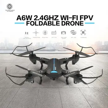 

Foldable WIFI FPV High Hold Mode RC Quadcopter RTF RC Helicopter with Wide Angle HD 200W 30W Camera