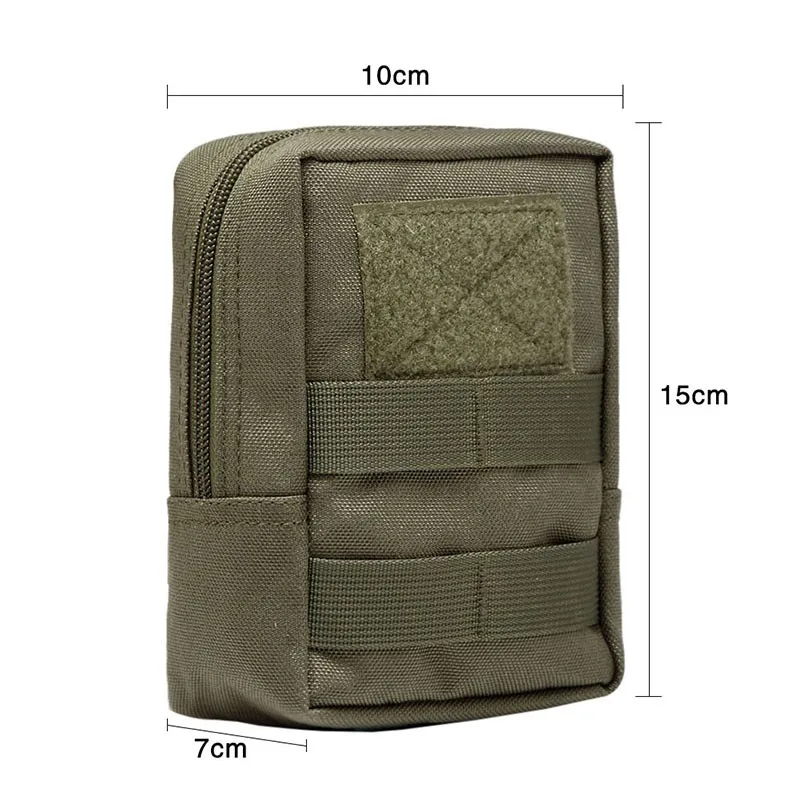 Военная тактическая 600D многофункциональная поясная сумка для улицы EDC Molle сумка для инструмента на молнии поясная сумка аксессуар прочный поясной чехол