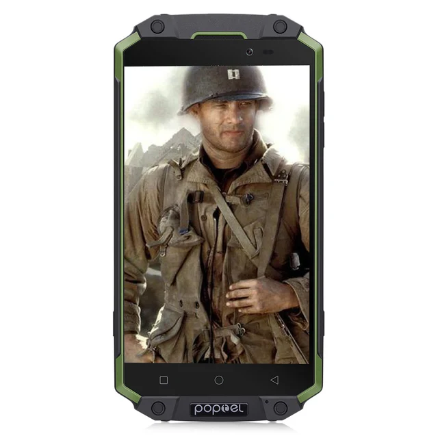 Cheap Poptel P9000 MAX Android 7.0 Smartphone 4G IP68 Waterproof Shockproof 9000mAh MTK6750V Octa Core 4GB RAM 64GB ROM Mobile Phone