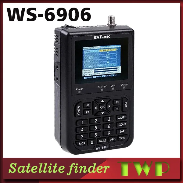 WS6906 Wholesale Satlink WS 6906 DVB S FTA Digital Satellite Meter ...