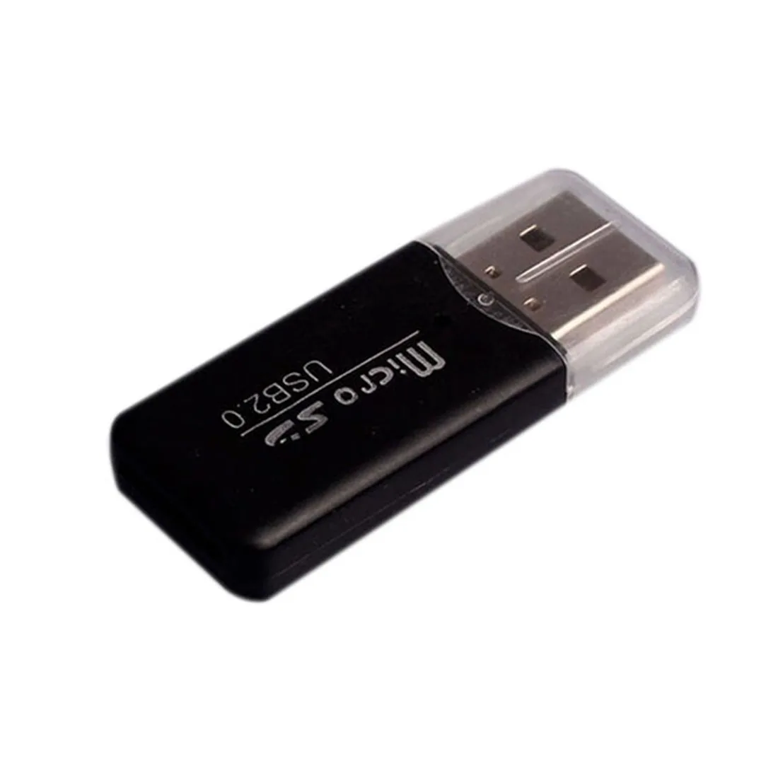 Etmakit Высокая поддержка Qunity USB 2,0 устройство для чтения карт памяти высокоскоростной Micro SD TF адаптер случайный цвет