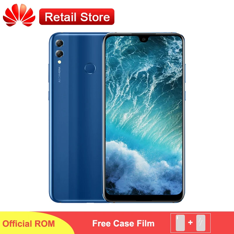 

Honor 8X Max Smartphone 7.12 Inch FHD Display Snapdragon 636 Android 8.1 16MP Dual Camera 4GB 64GB Fingerprint OTG Phone