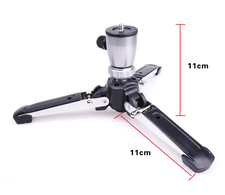 SUPON 3 Legs Monopod Base 1/4" Stand Unipod Tripod Holder Support For DSLR Camerain Photo
