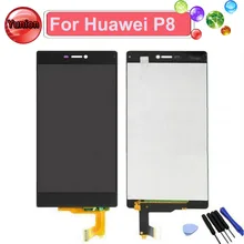 White Black Gold For Huawei P8 LCD Display WithTouch Screen Digitizer GRA-L09 GRA-UL00 GRA-UL10